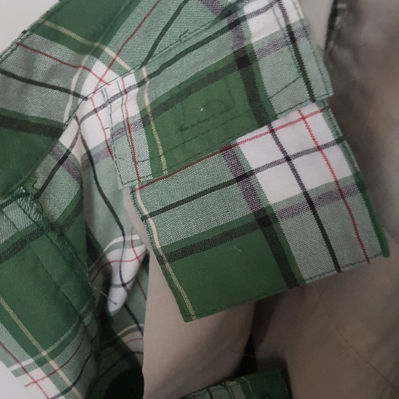 [R2] Green Gingham Skater Shorts - Picture 11 of 11